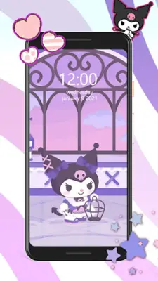 Kuromi Cute Wallpaper android App screenshot 1