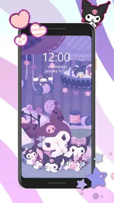 Kuromi Cute Wallpaper android App screenshot 3